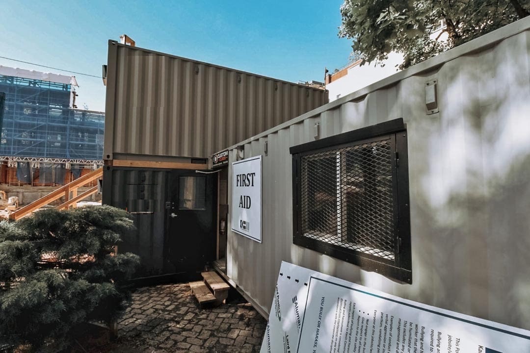 20&rsquo; Office CUBE &ndash; Wood Finished - STARMAX Containers PTY. LTD