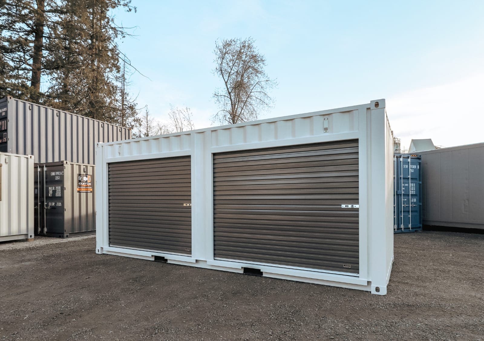 20&prime; Shipping Container + (2)  8&prime; Rollup Doors - STARMAX Containers PTY. LTD