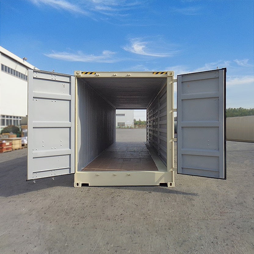 40&rsquo;HC New (1-trip) &ldquo;Openside&rdquo; Shipping Container - STARMAX Containers PTY. LTD