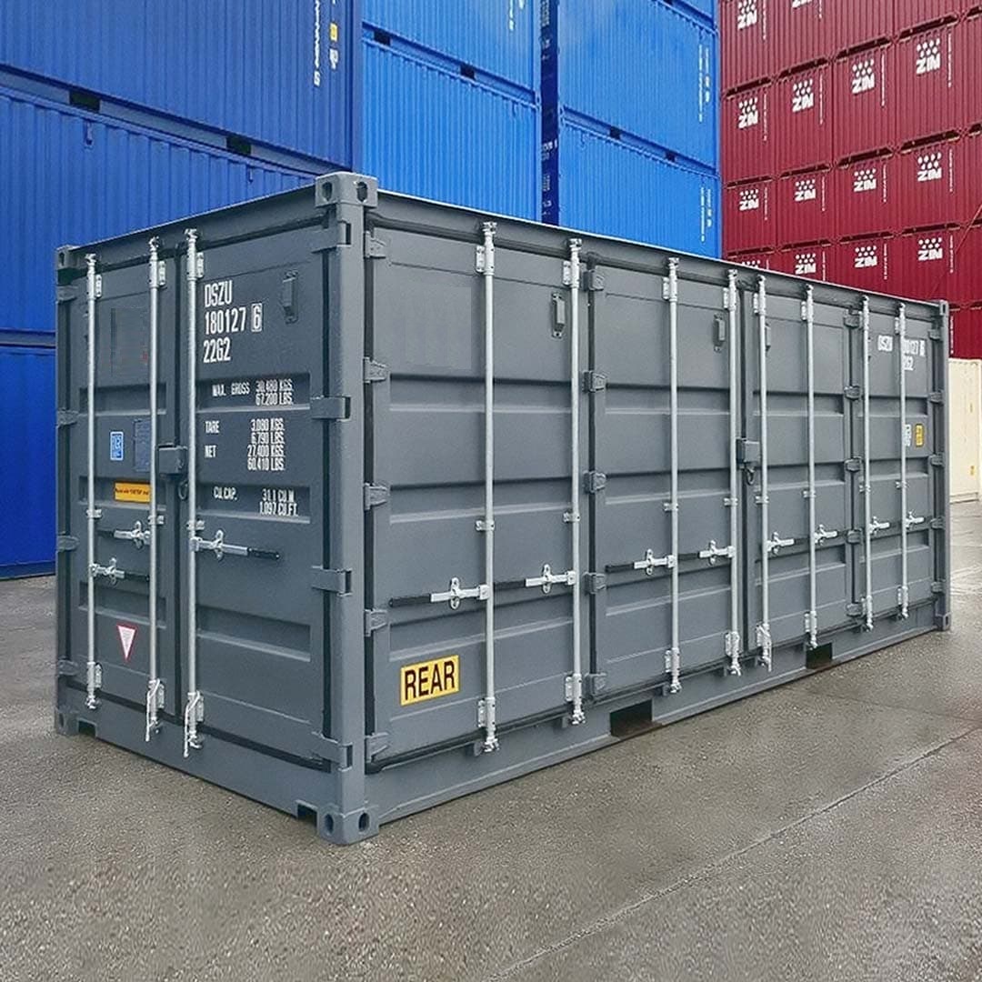 20&rsquo; New (1-trip) &ldquo;Openside&rdquo; Shipping Container - STARMAX Containers PTY. LTD