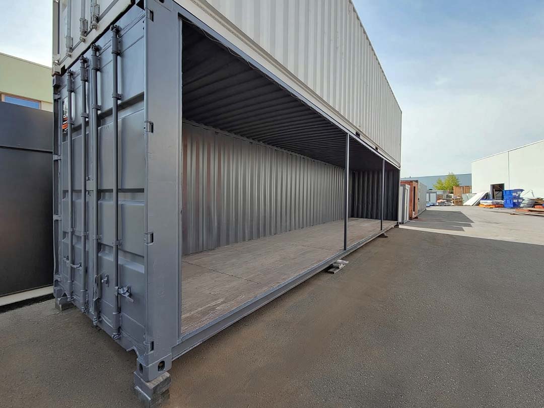 40&rsquo;HC Used &ldquo;Open Face&rdquo; Shipping Container - STARMAX Containers PTY. LTD