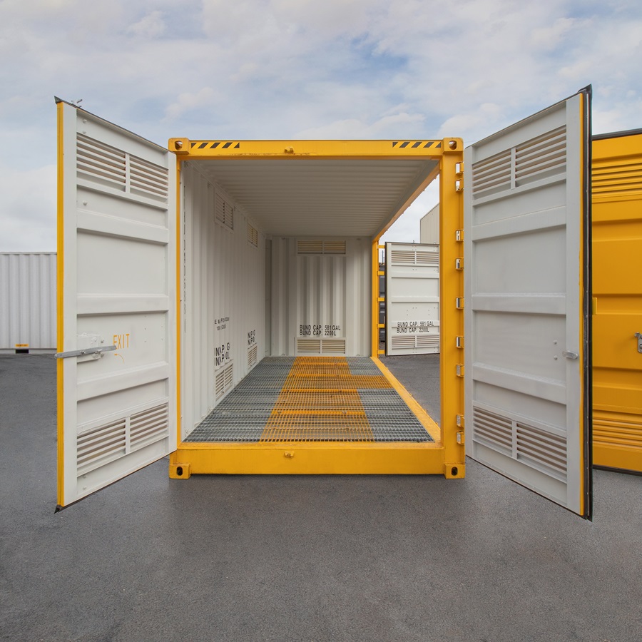 20&rsquo;HC Openside Containment Cube - STARMAX Containers PTY. LTD