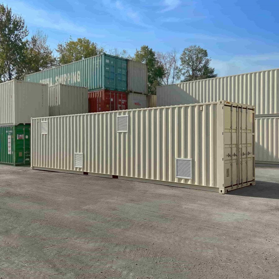 40&rsquo;HC &ldquo;CONTAINMENT CUBE&rdquo; with 4 x Roll Up Doors - STARMAX Containers PTY. LTD