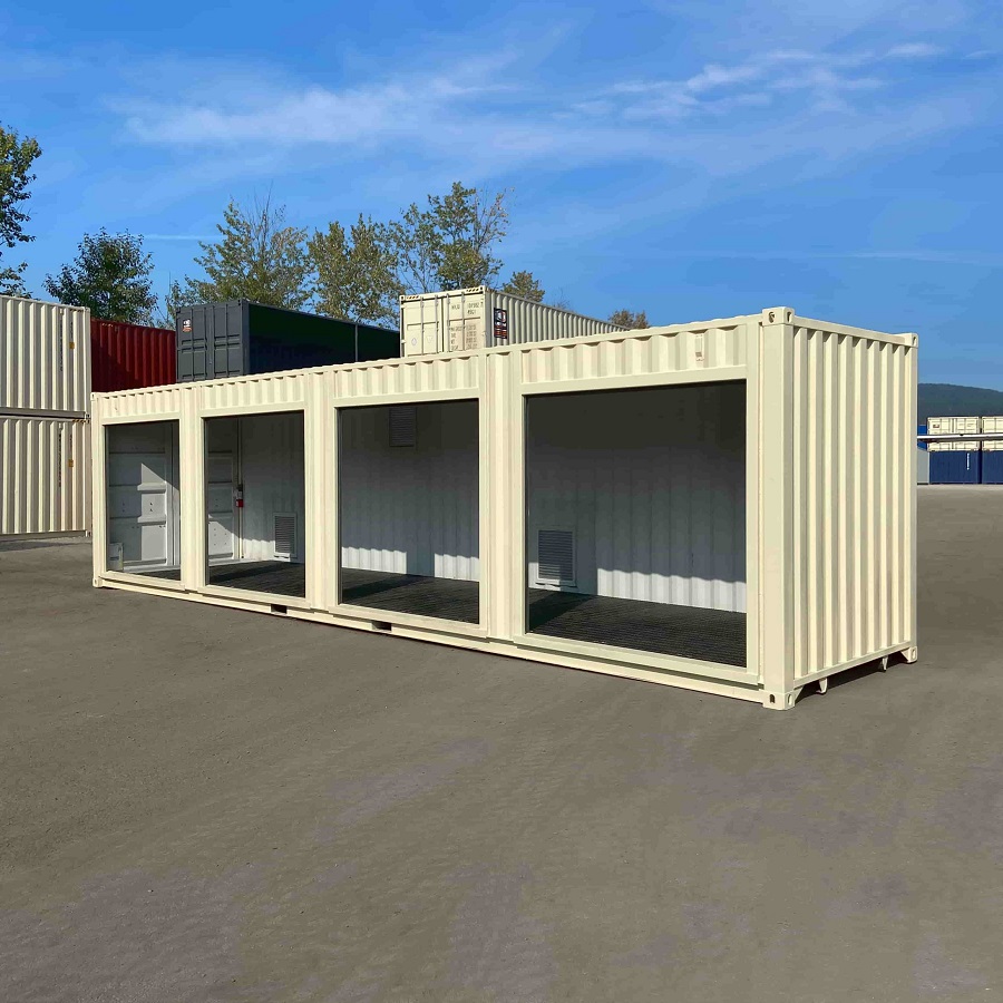 40&rsquo;HC &ldquo;CONTAINMENT CUBE&rdquo; with 4 x Roll Up Doors - STARMAX Containers PTY. LTD