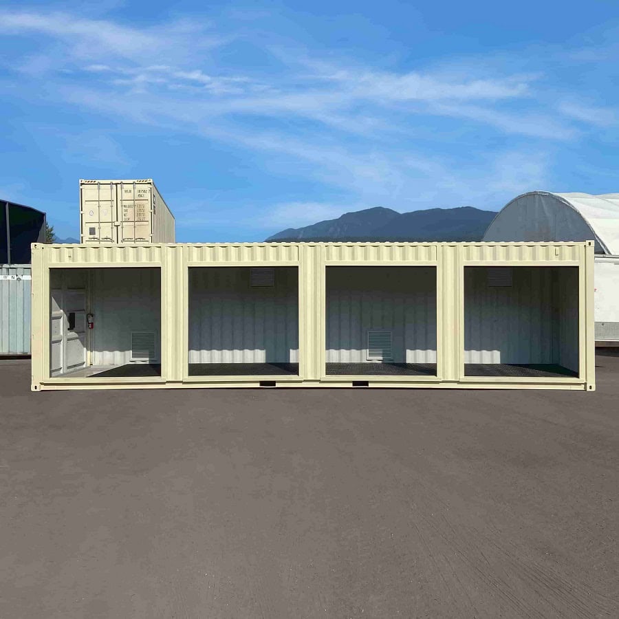 40&rsquo;HC &ldquo;CONTAINMENT CUBE&rdquo; with 4 x Roll Up Doors - STARMAX Containers PTY. LTD