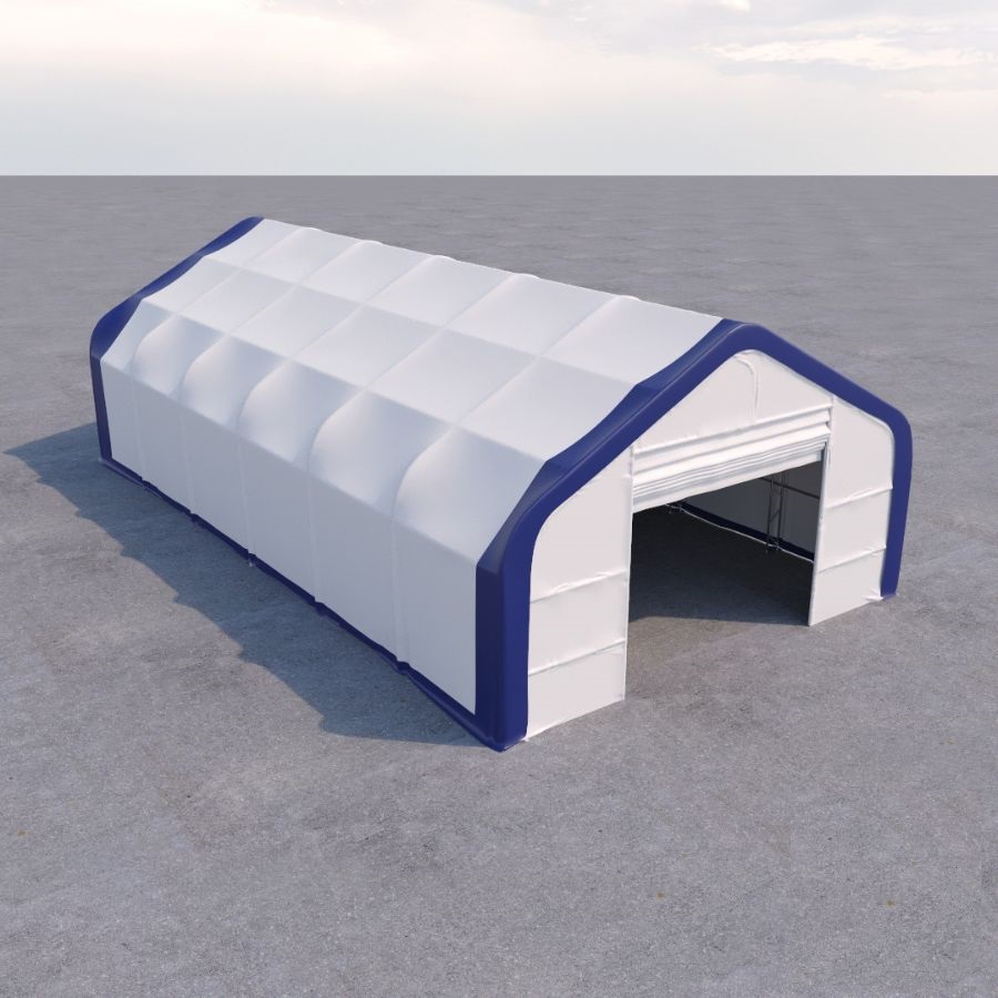 Dual Truss Storage Shelter (30&prime; x 60&prime; x 20&prime;) - STARMAX Containers PTY. LTD
