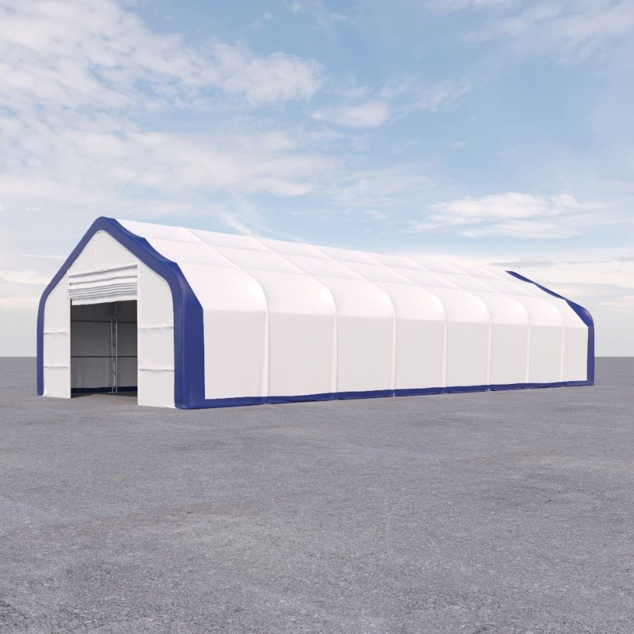 Dual Truss Storage Shelter (30&prime; x 80&prime; x 20&prime;) - STARMAX Containers PTY. LTD