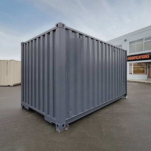 15&prime; &ldquo;Cut Down&rdquo; Used Container + Rollup - STARMAX Containers PTY. LTD