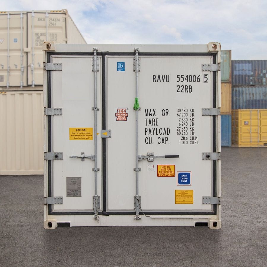 20&rsquo; New (1-trip) Refrigerated Container (Working Reefer) - STARMAX Containers PTY. LTD