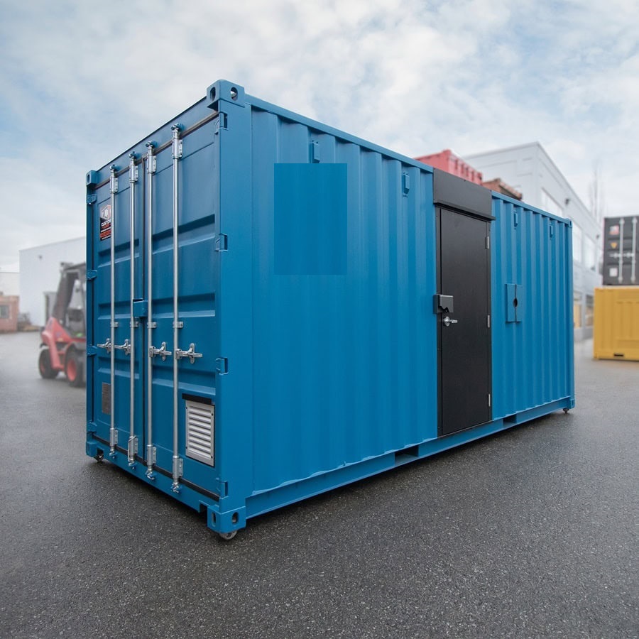 Shipyard Machinery Enclosure - STARMAX Containers PTY. LTD
