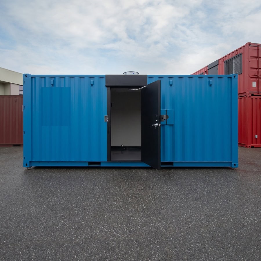 Shipyard Machinery Enclosure - STARMAX Containers PTY. LTD