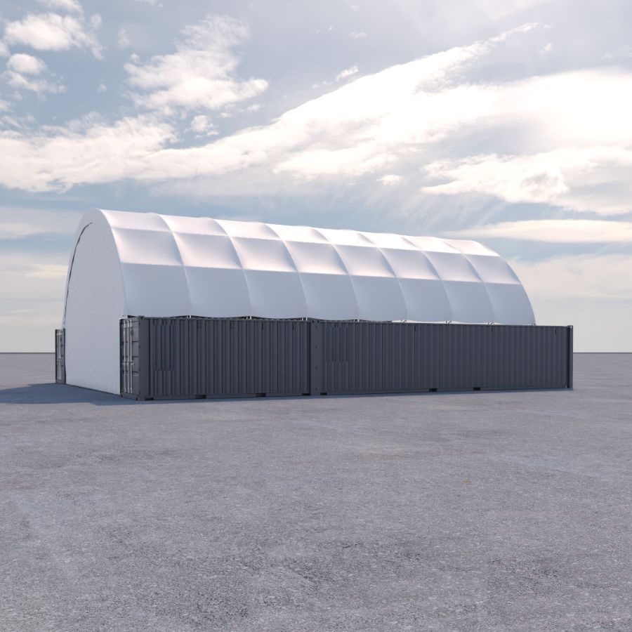 40&rsquo; x 60&rsquo; Container Shelter - STARMAX Containers PTY. LTD