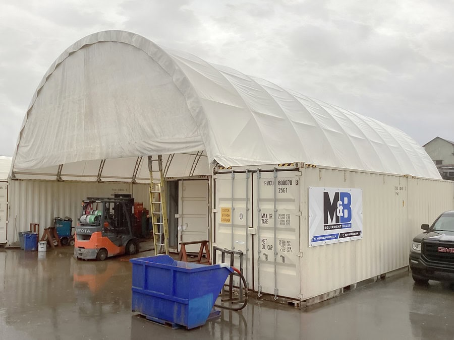 40&rsquo; x 60&rsquo; Container Shelter - STARMAX Containers PTY. LTD