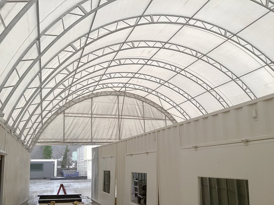 40&rsquo; x 60&rsquo; Container Shelter - STARMAX Containers PTY. LTD