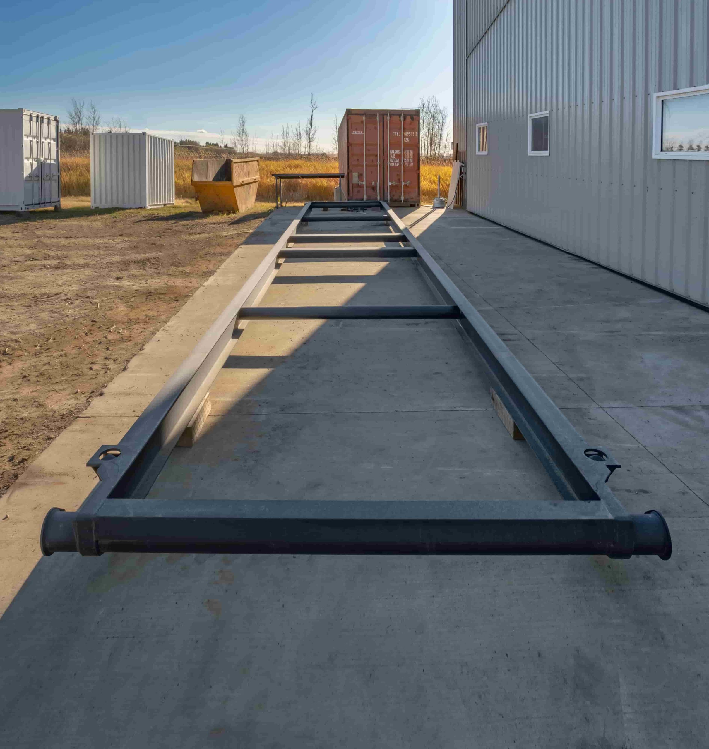 40&rsquo; Container skid w/ twist lock &ldquo;Non Grated&rdquo; - STARMAX Containers PTY. LTD