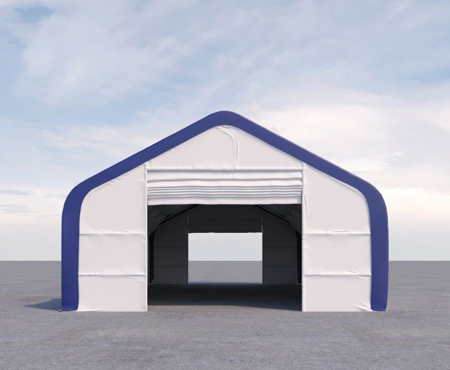 Dual Truss Storage Shelter (30&prime; x 60&prime; x 20&prime;) - STARMAX Containers PTY. LTD