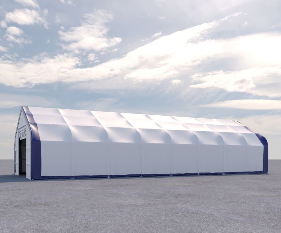 Dual Truss Storage Shelter (30&prime; x 80&prime; x 20&prime;) - STARMAX Containers PTY. LTD