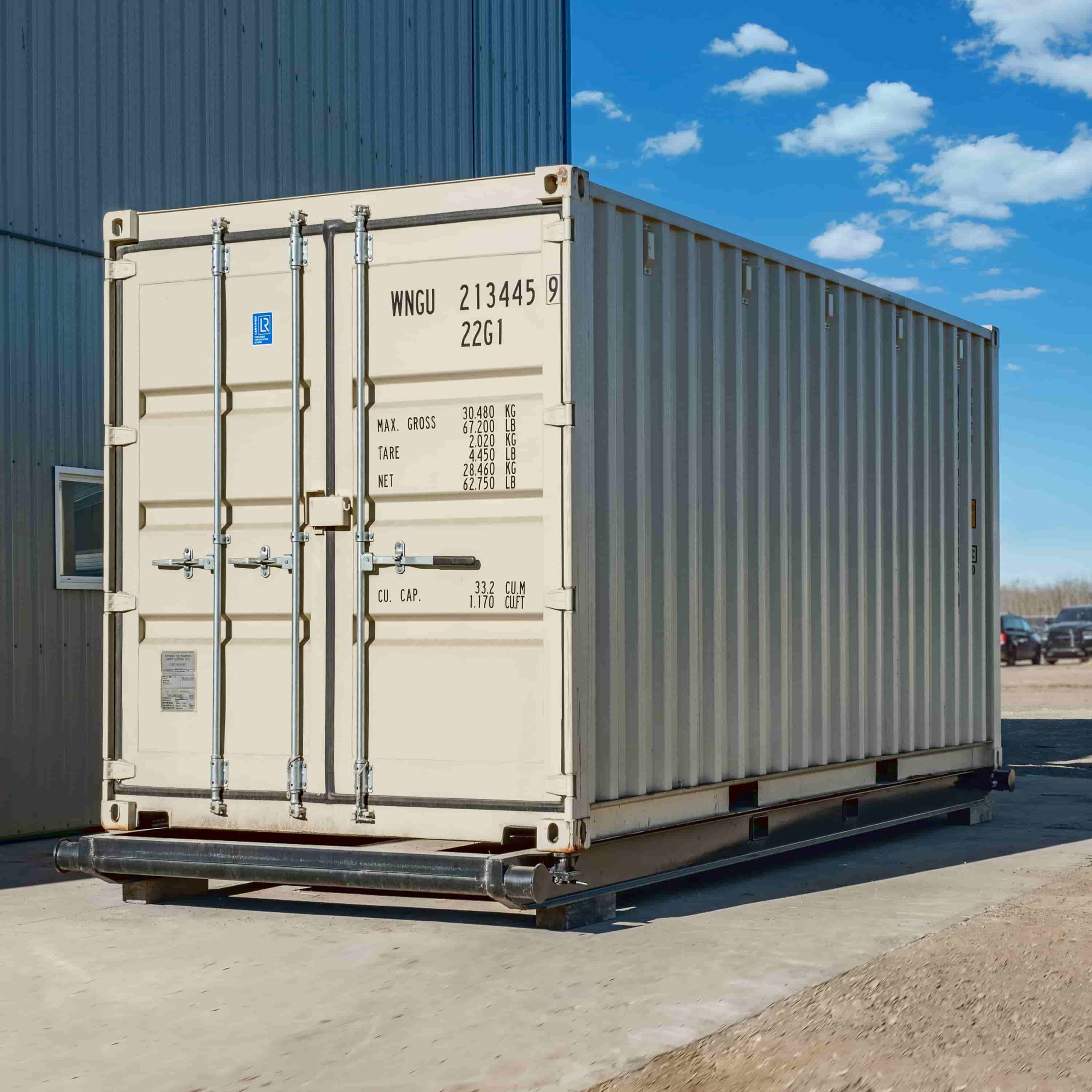 20&rsquo; Skid w/ Twist locks &ldquo;Non Grated&rdquo; - STARMAX Containers PTY. LTD