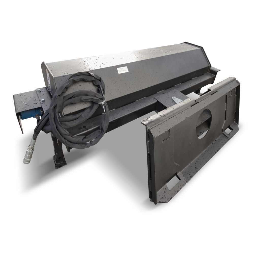 M&B | 72&Prime; Skid Steer Angle Broom - STARMAX Containers PTY. LTD