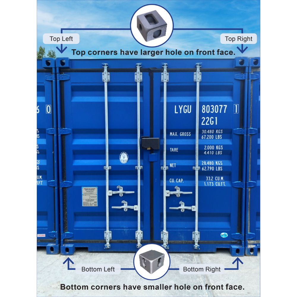 INSTA Container Corner Casting - STARMAX Containers PTY. LTD
