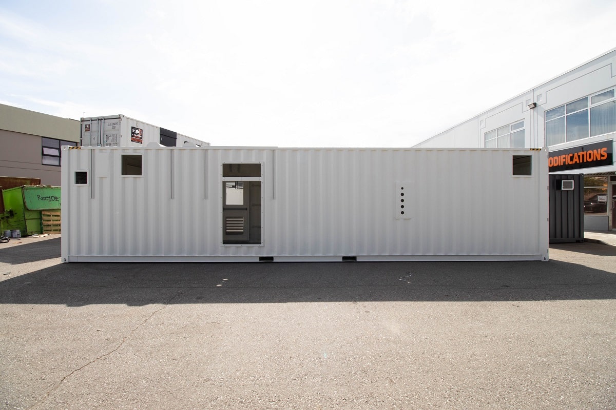 40&rsquo; Custom Mechanical Enclosure - STARMAX Containers PTY. LTD