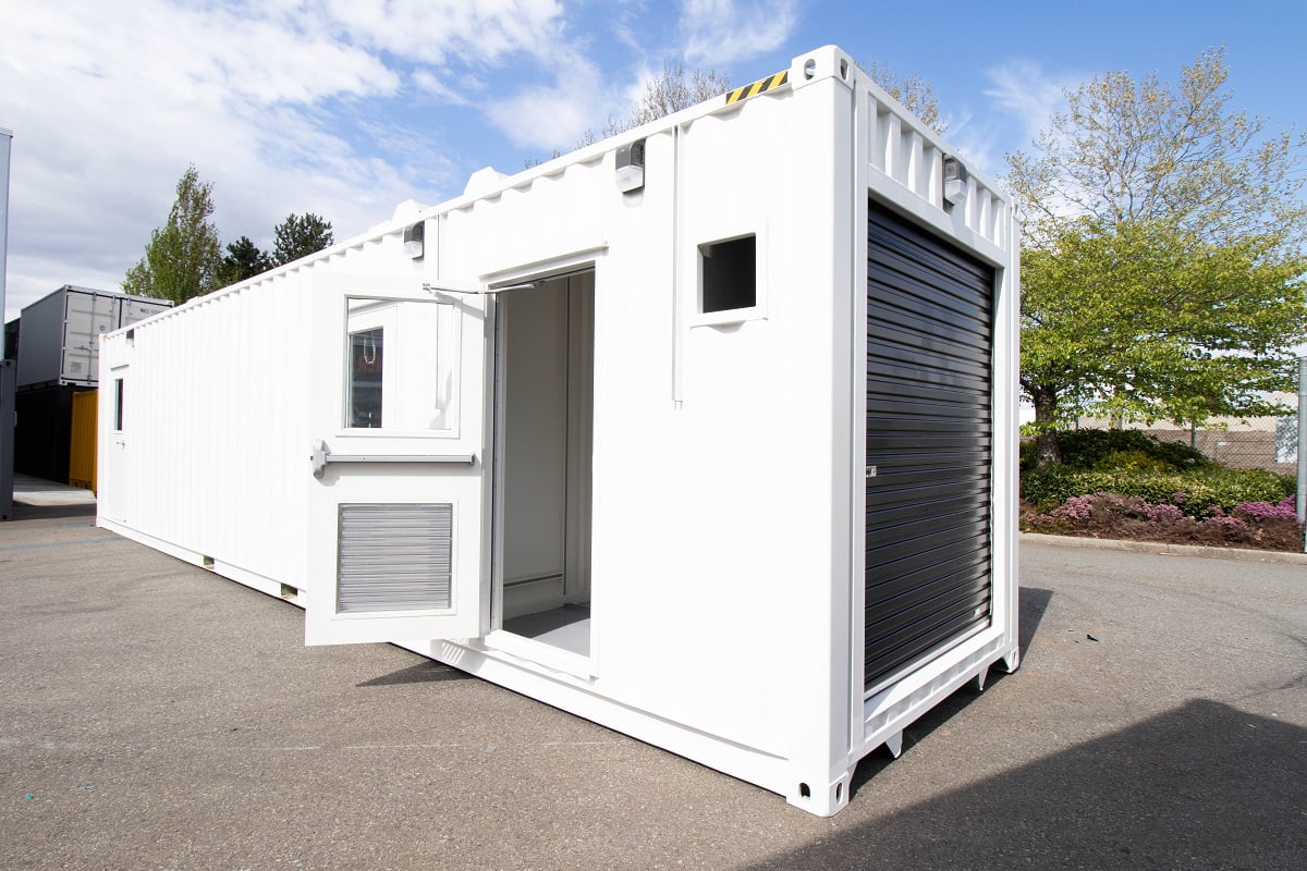 40&rsquo; Custom Mechanical Enclosure - STARMAX Containers PTY. LTD