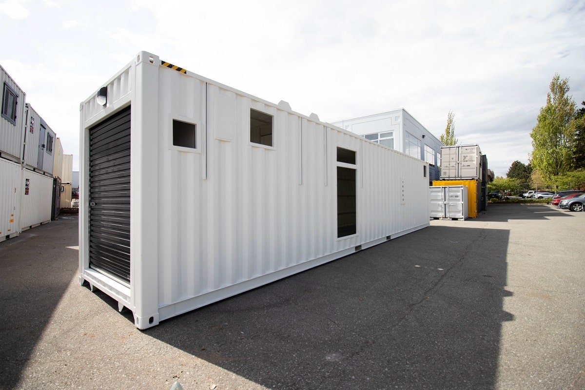 40&rsquo; Custom Mechanical Enclosure - STARMAX Containers PTY. LTD