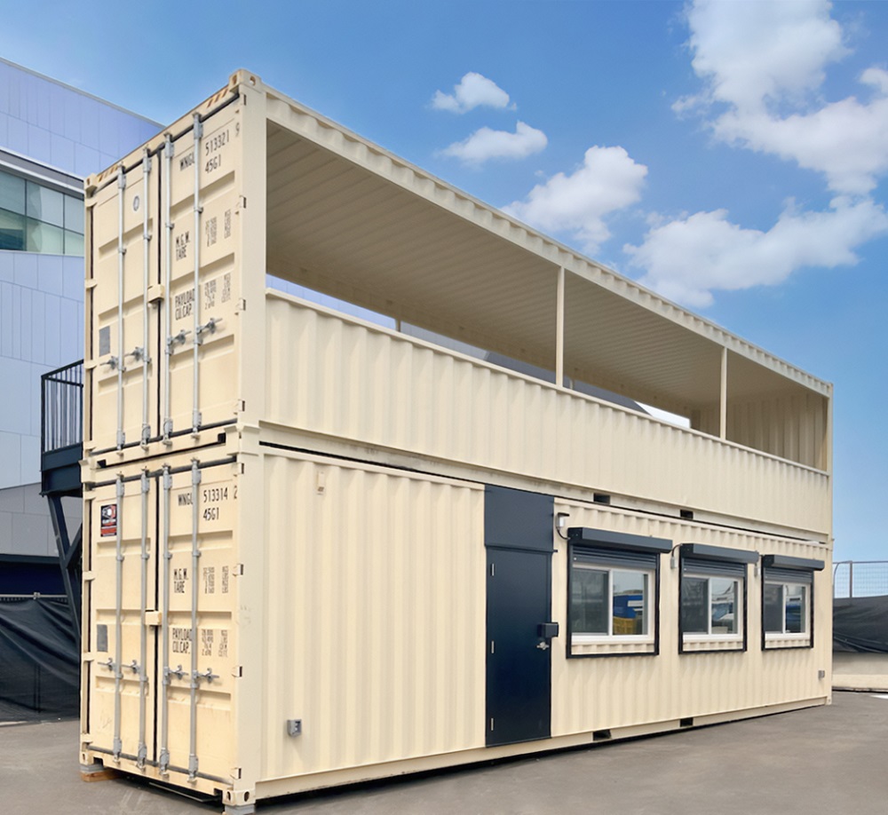 40&rsquo;HC VIP Area with Patio for the Oilers - STARMAX Containers PTY. LTD