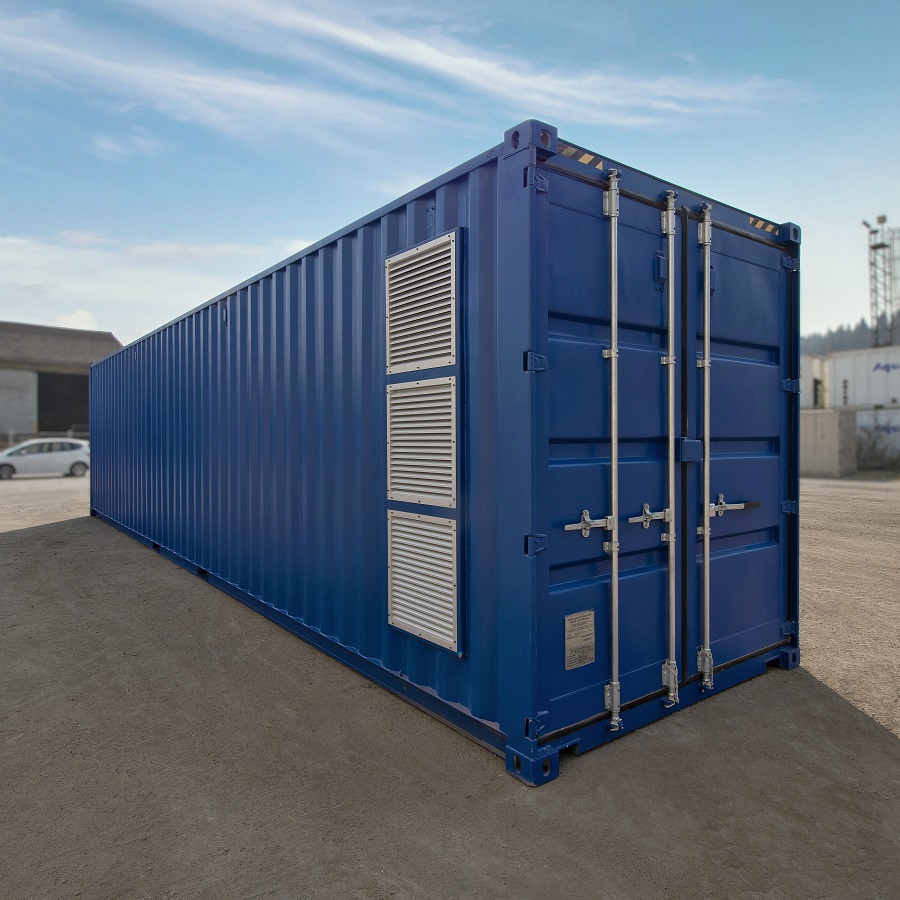 40&rsquo; Custom Equipment Housing Unit - STARMAX Containers PTY. LTD
