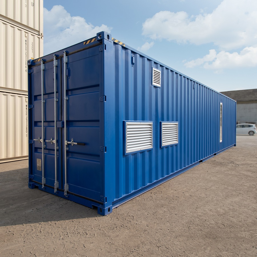 40&rsquo; Custom Equipment Housing Unit - STARMAX Containers PTY. LTD