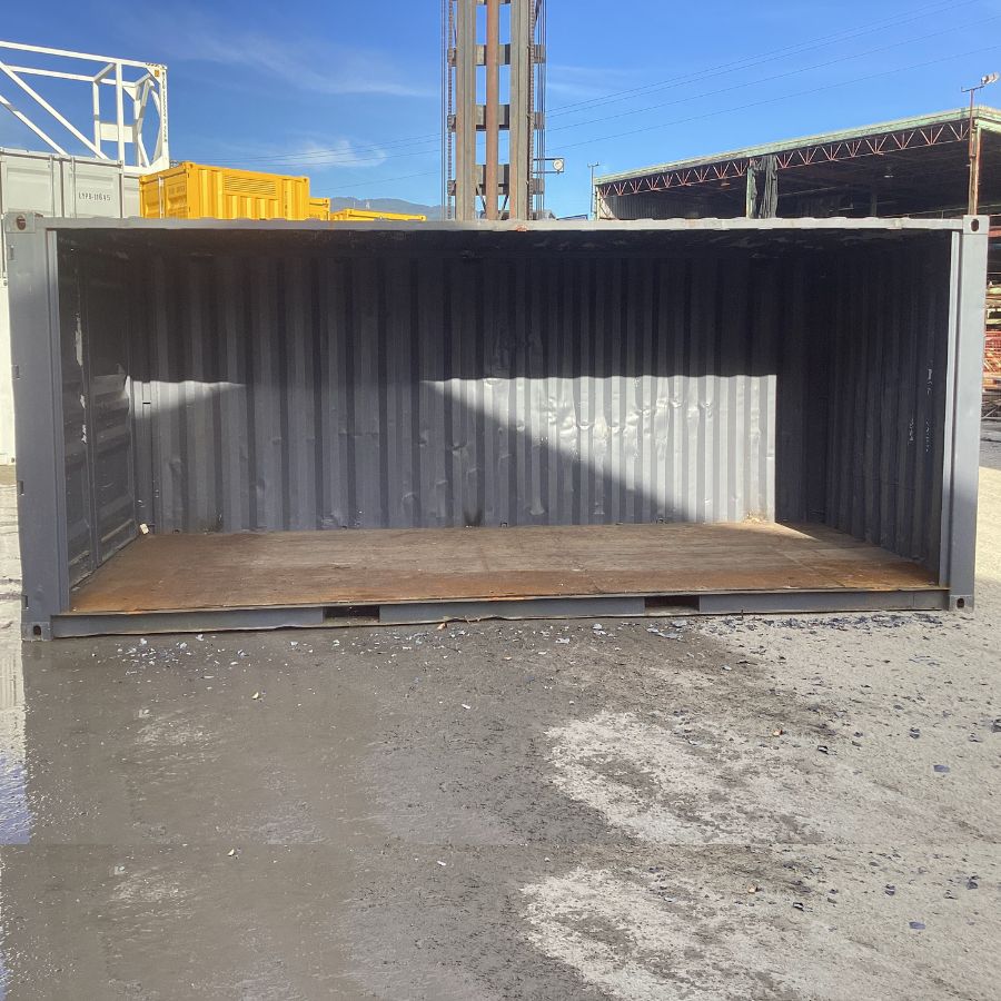 20&prime; Used &ldquo;Open-Face&rdquo; Shipping Container (Special) - STARMAX Containers PTY. LTD