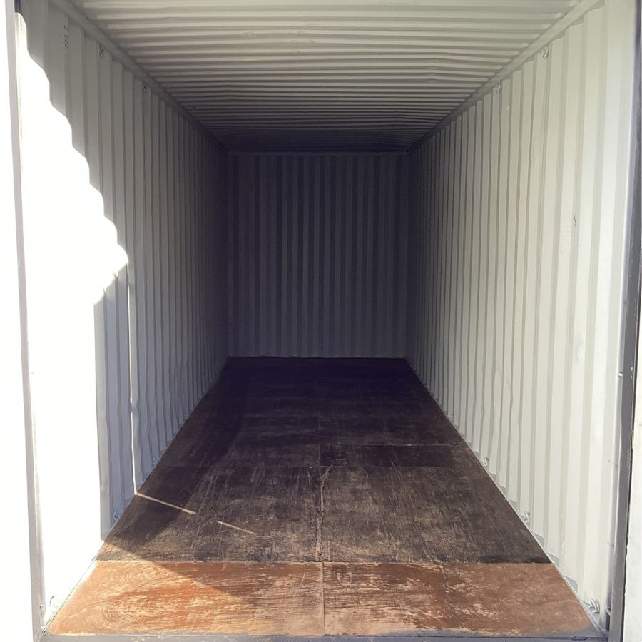25&rsquo;HC Used Shipping Container (Painted Slate Grey) - STARMAX Containers PTY. LTD