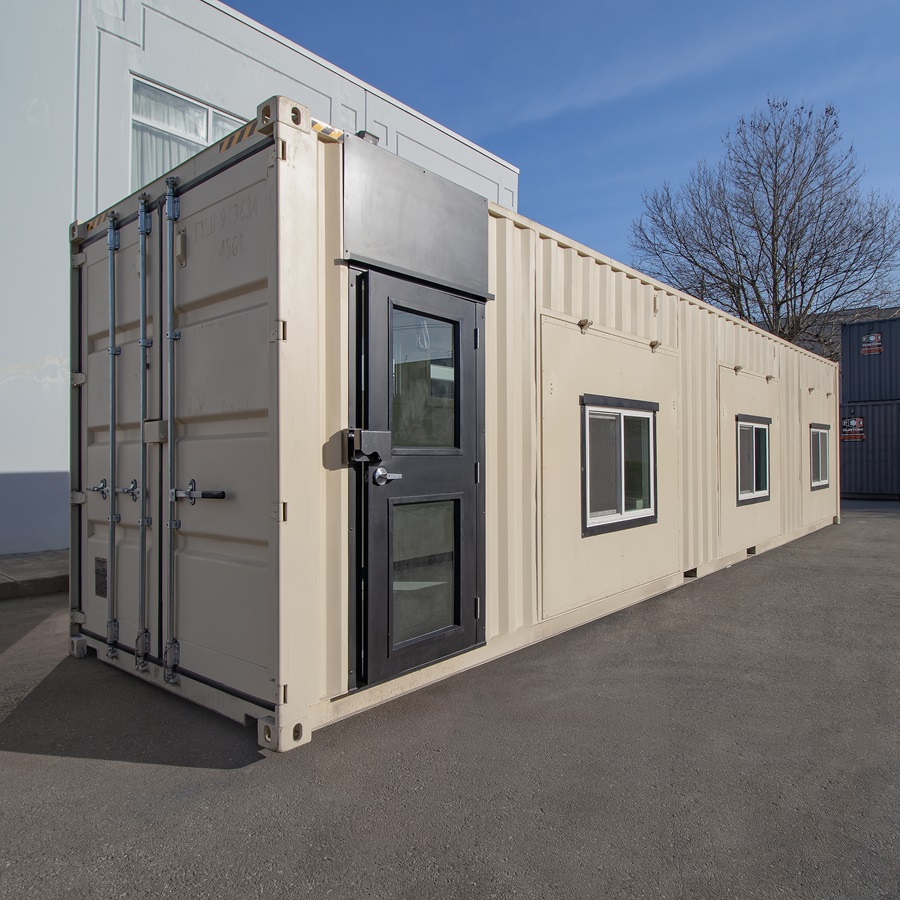 40&rsquo; Art Studio w/Flip up Doors - STARMAX Containers PTY. LTD